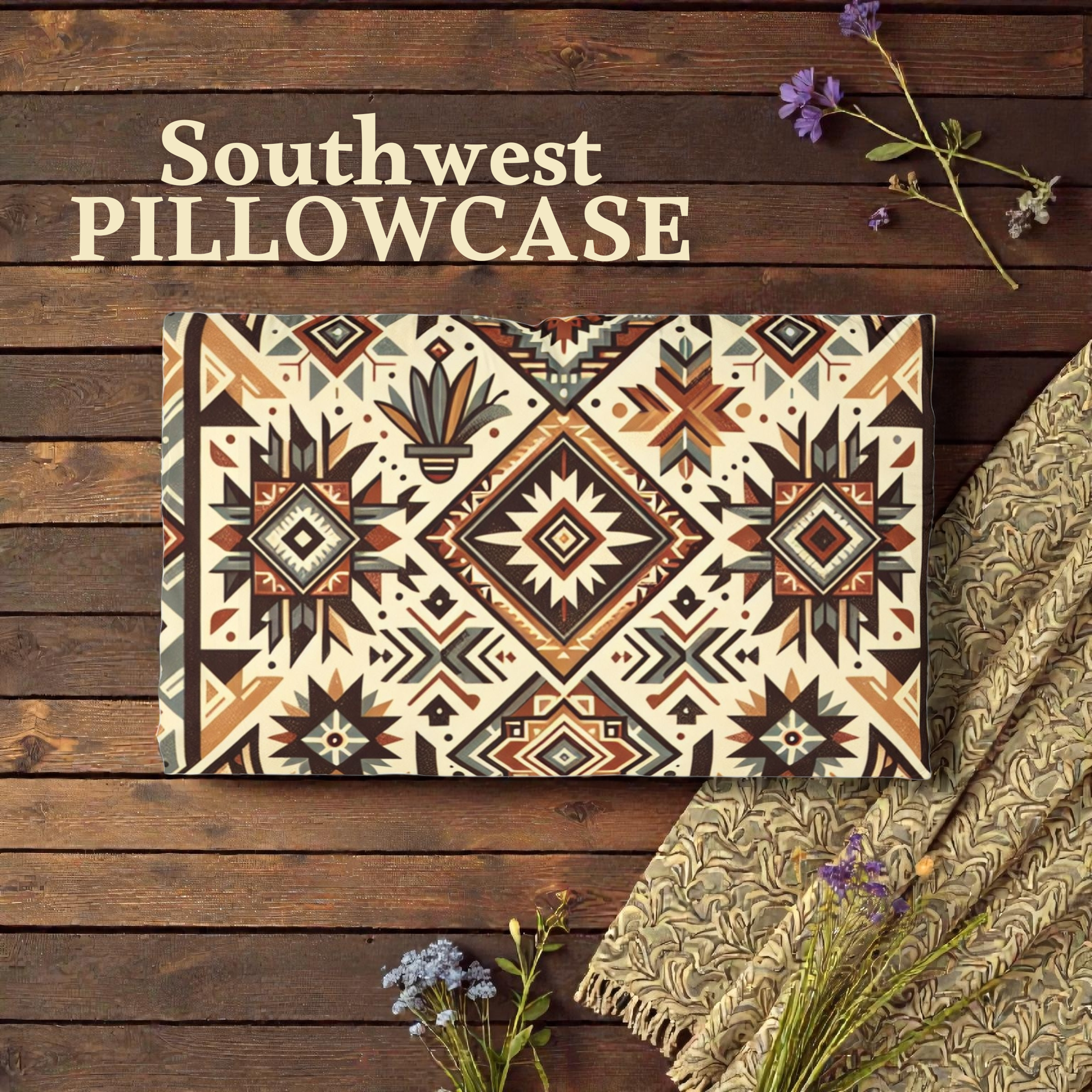 Southwestern - Microfiber Pillowcase